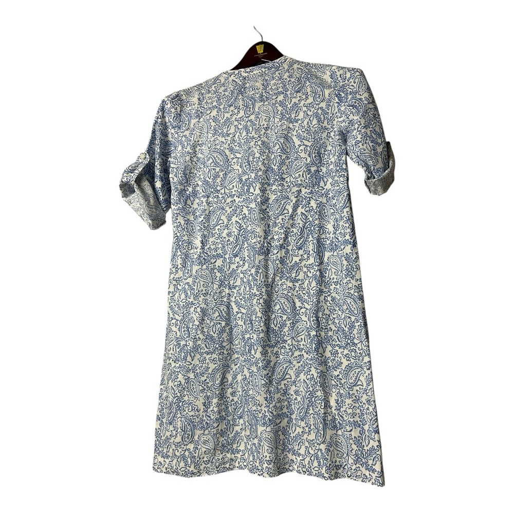 J. McLaughlin Blue Riviera 100% Linen Dress
paisley pintuck Dress size XS - Picture 4 of 9